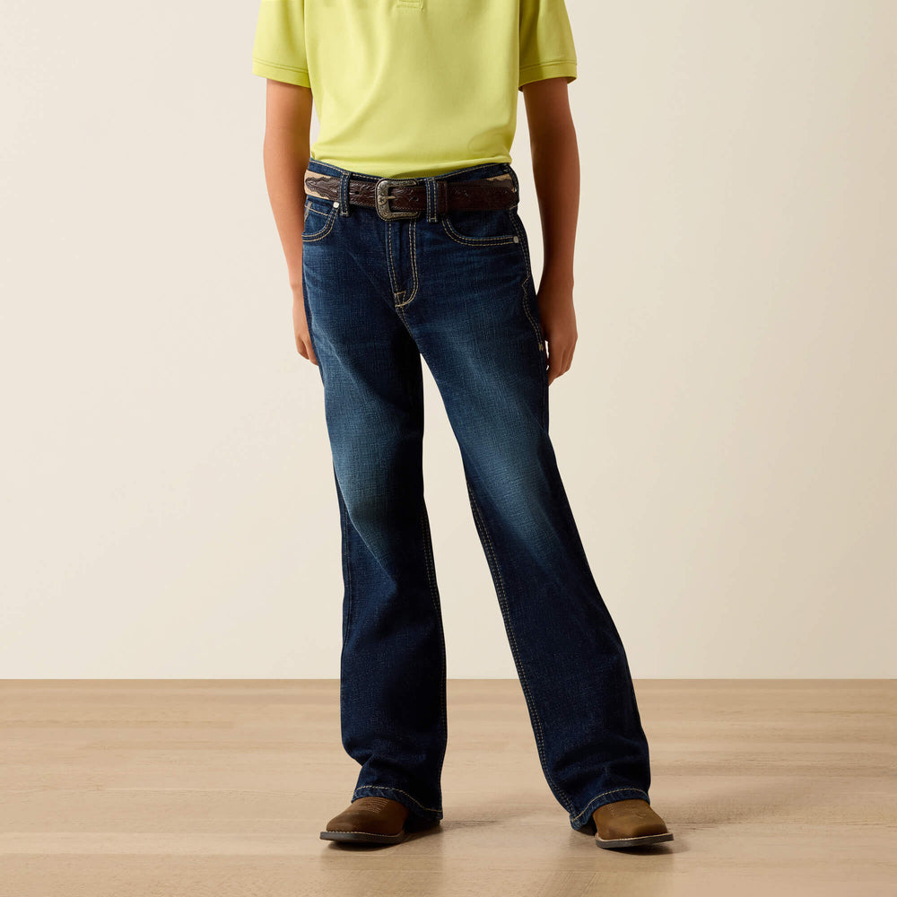 B4 Relaxed Oliver Boot Cut Jeans-Ariat