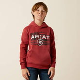 Ariat Liquid Stamp Flag Hoodie-Ariat