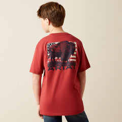 Ariat Buffalo Flag T-Shirt-Ariat