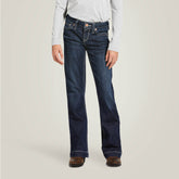 Trouser Mid Rise Stretch Ella Wide Leg Jean-Ariat