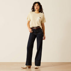 Ultra High Rise Tomboy Western Utility Wide Leg Jean-Ariat