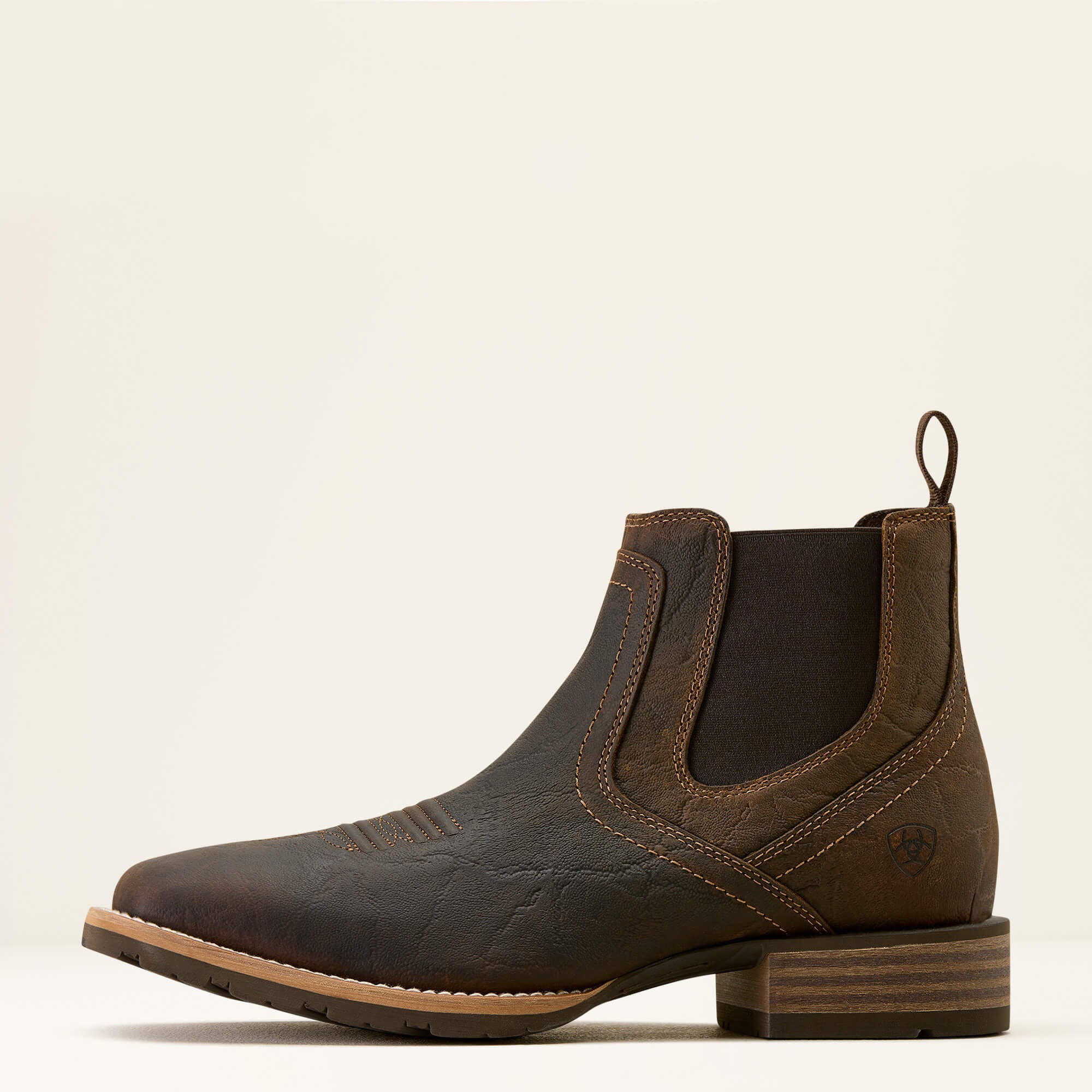 Hybrid Low Boy Wide Square Toe Chelsea Boot-Ariat