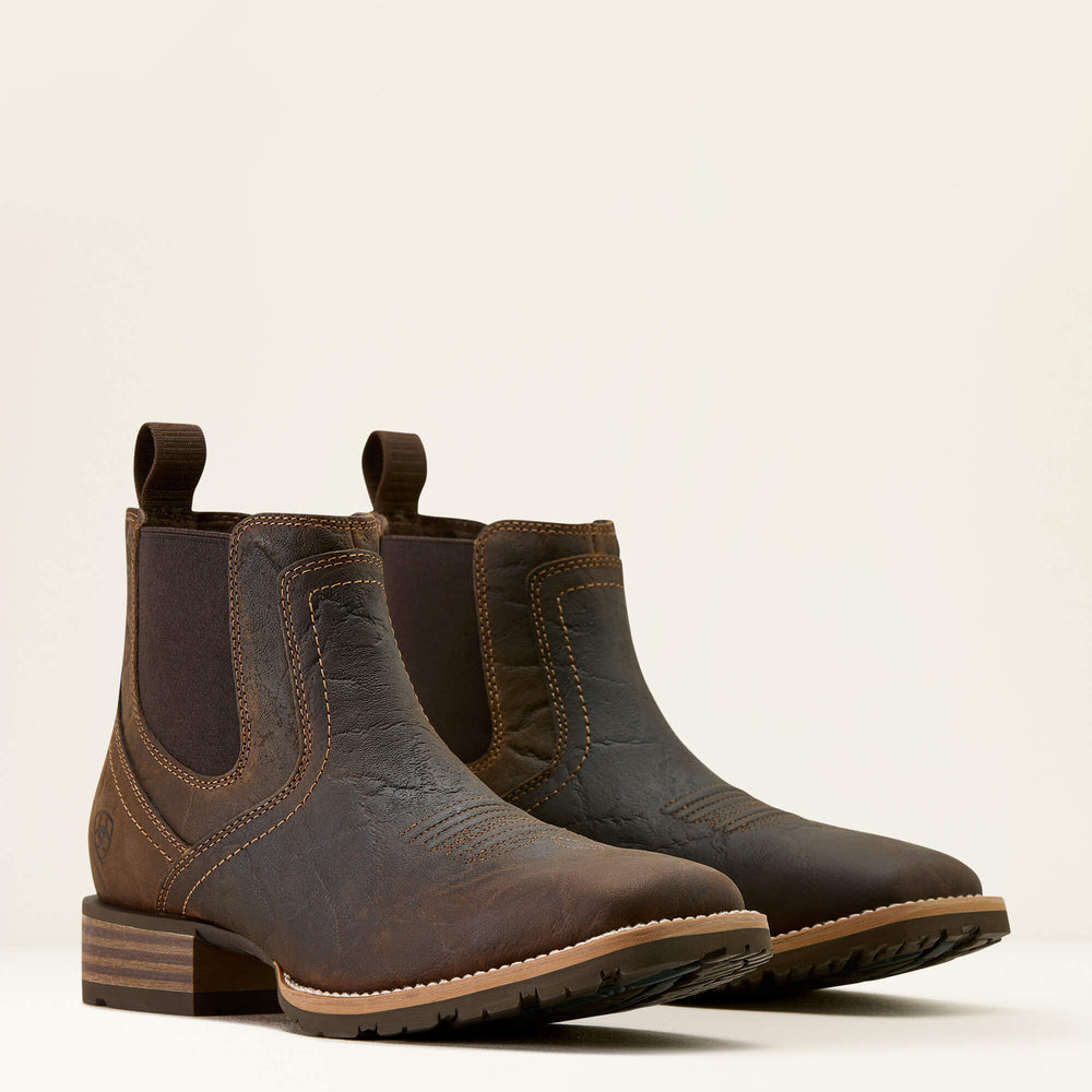 Hybrid Low Boy Wide Square Toe Chelsea Boot-Ariat