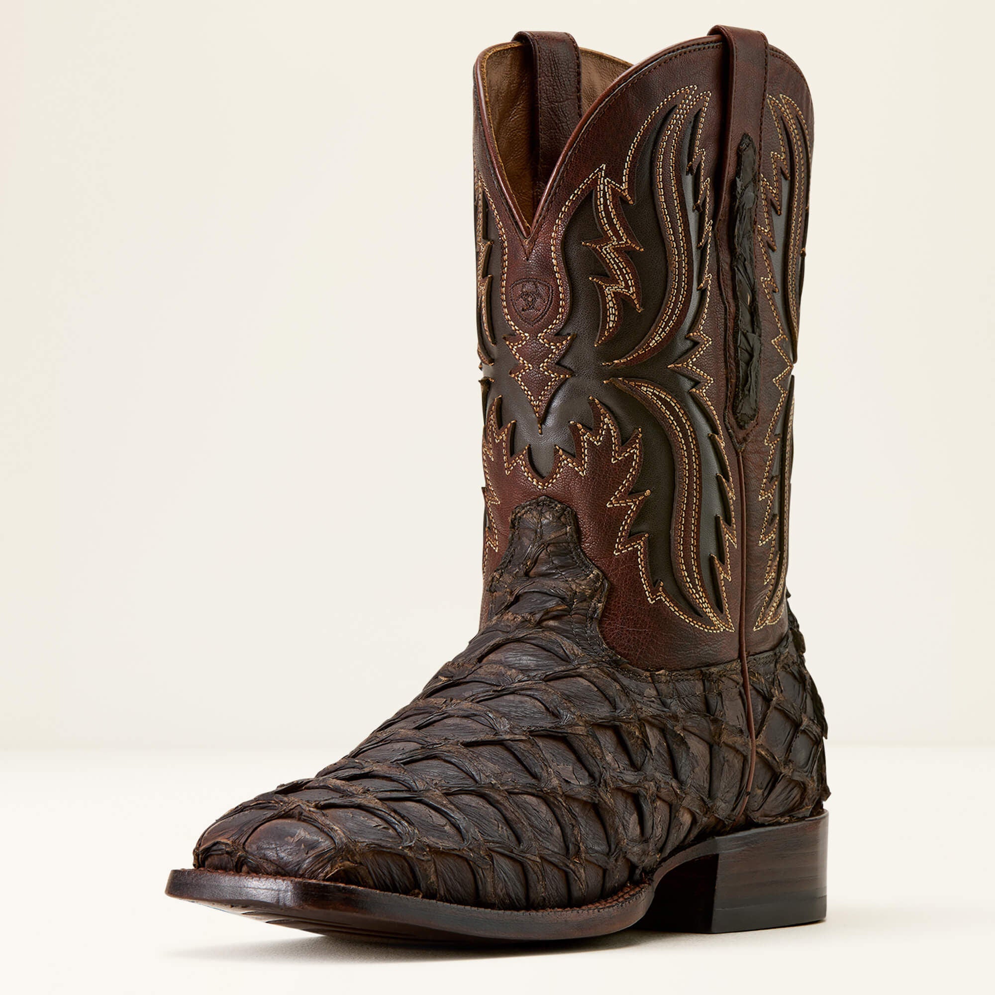 Ashwood Wide Square Toe Cowboy Boot-Ariat