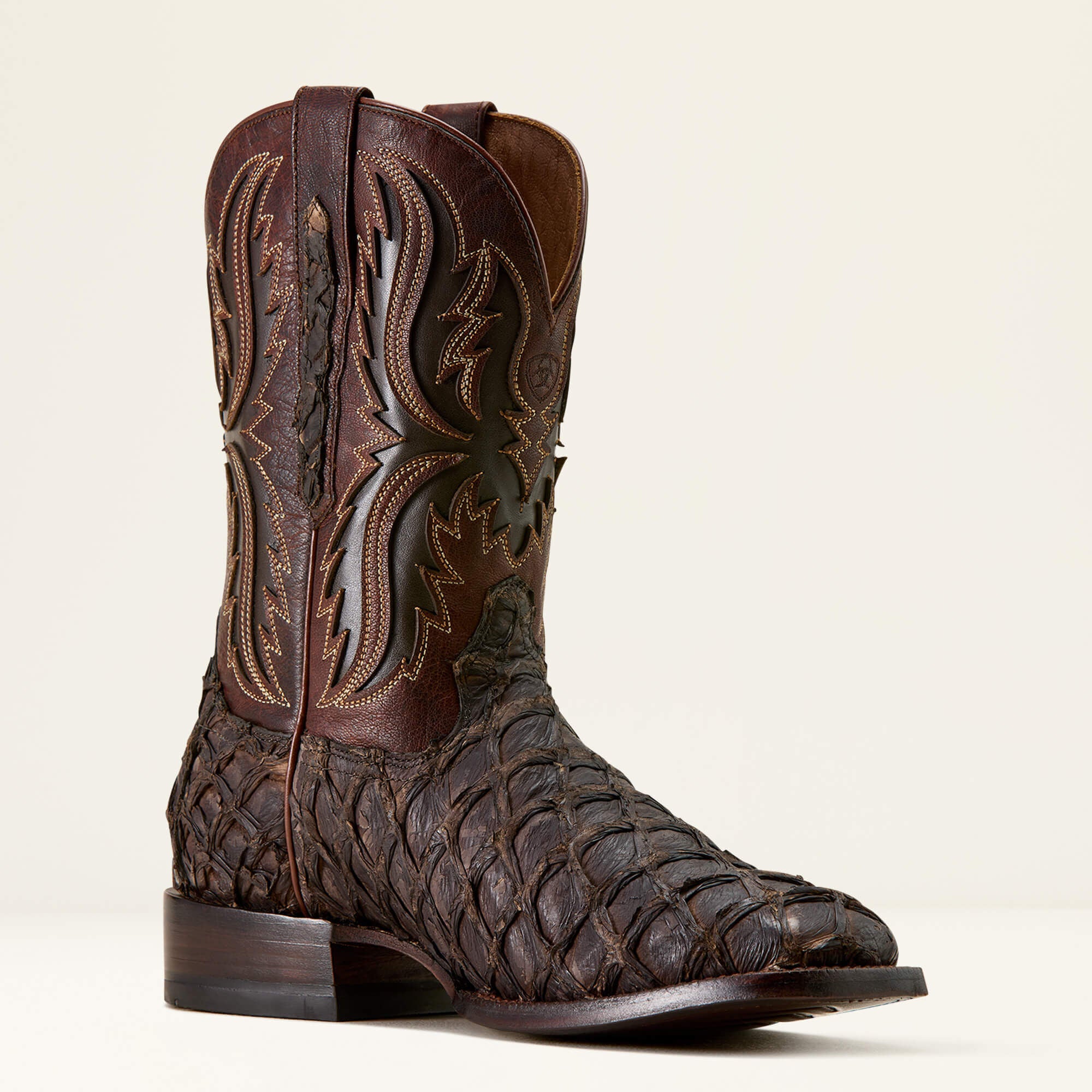 Ashwood Wide Square Toe Cowboy Boot-Ariat