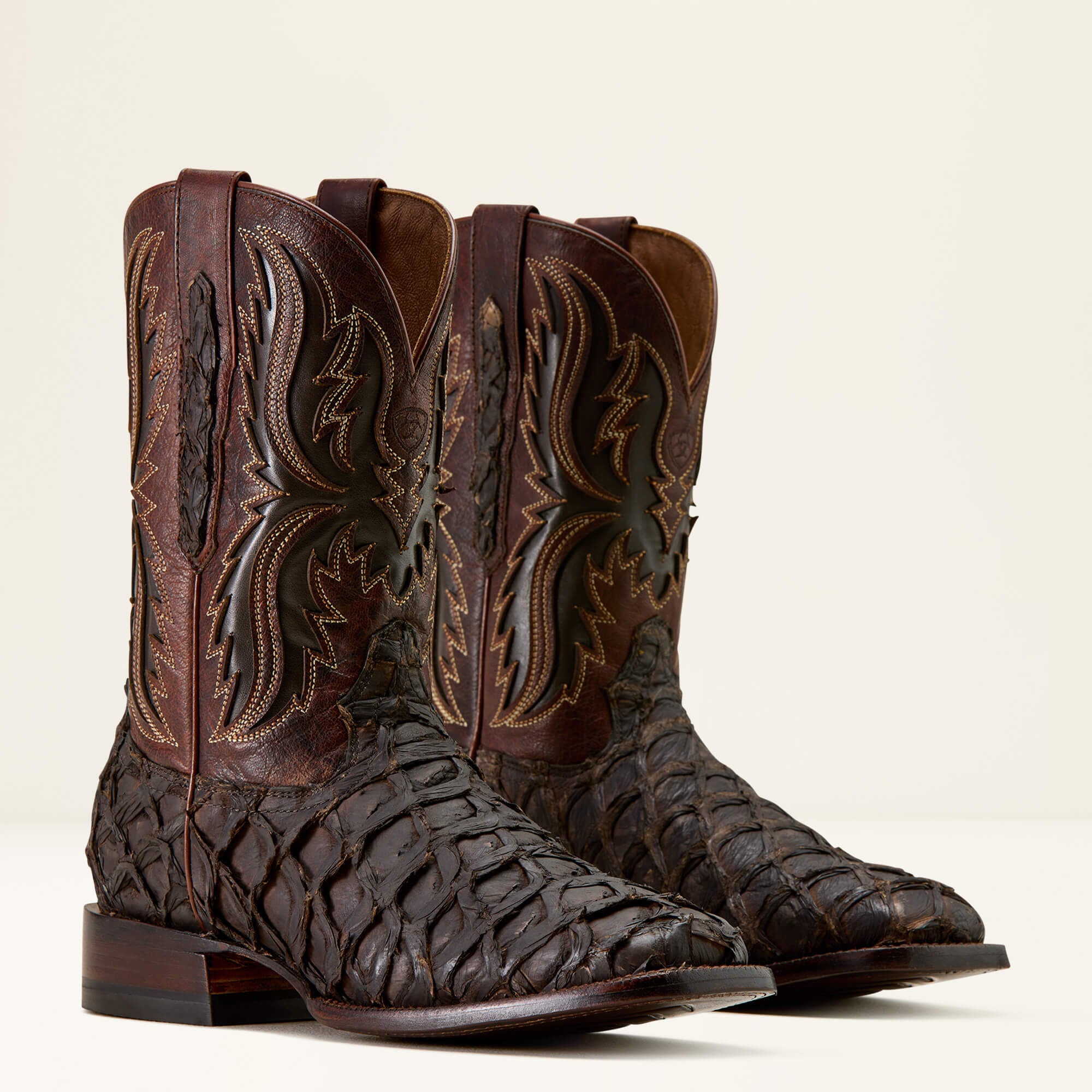 Ashwood Wide Square Toe Cowboy Boot-Ariat