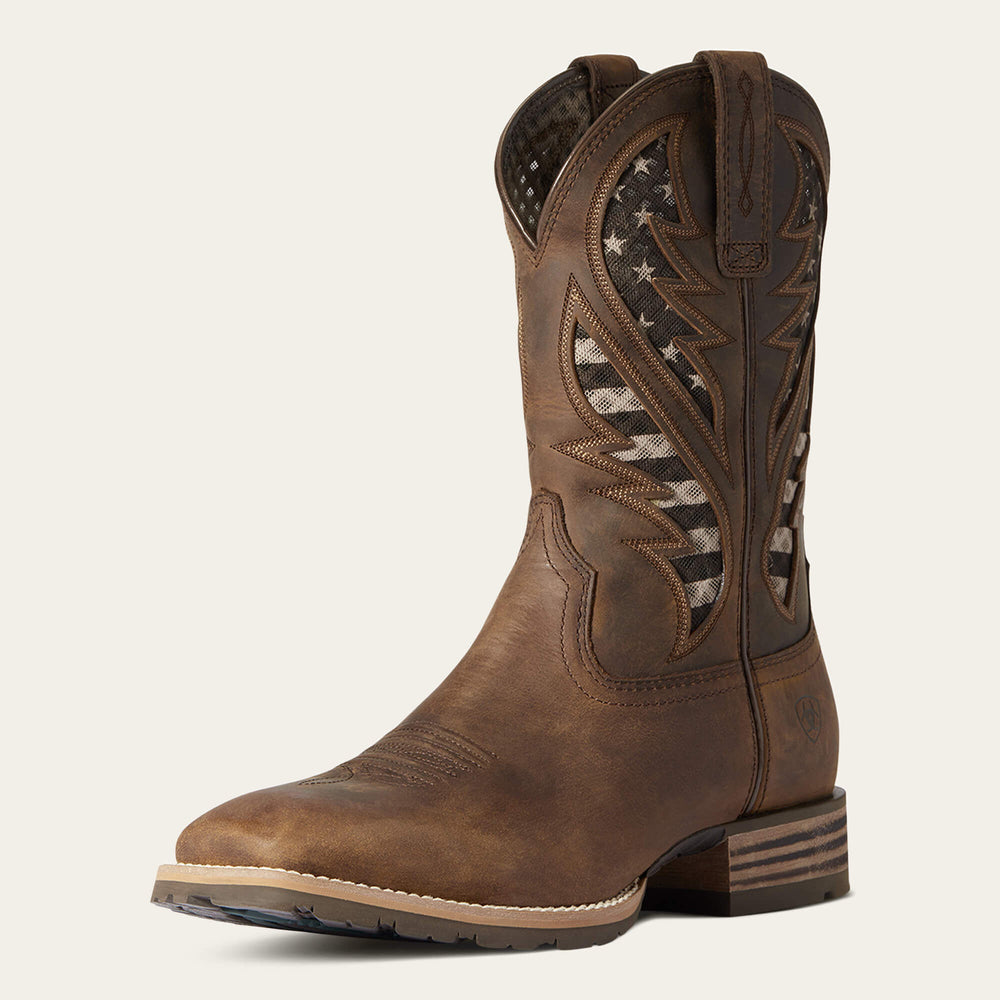 Hybrid VentTEK Western Boot-Ariat