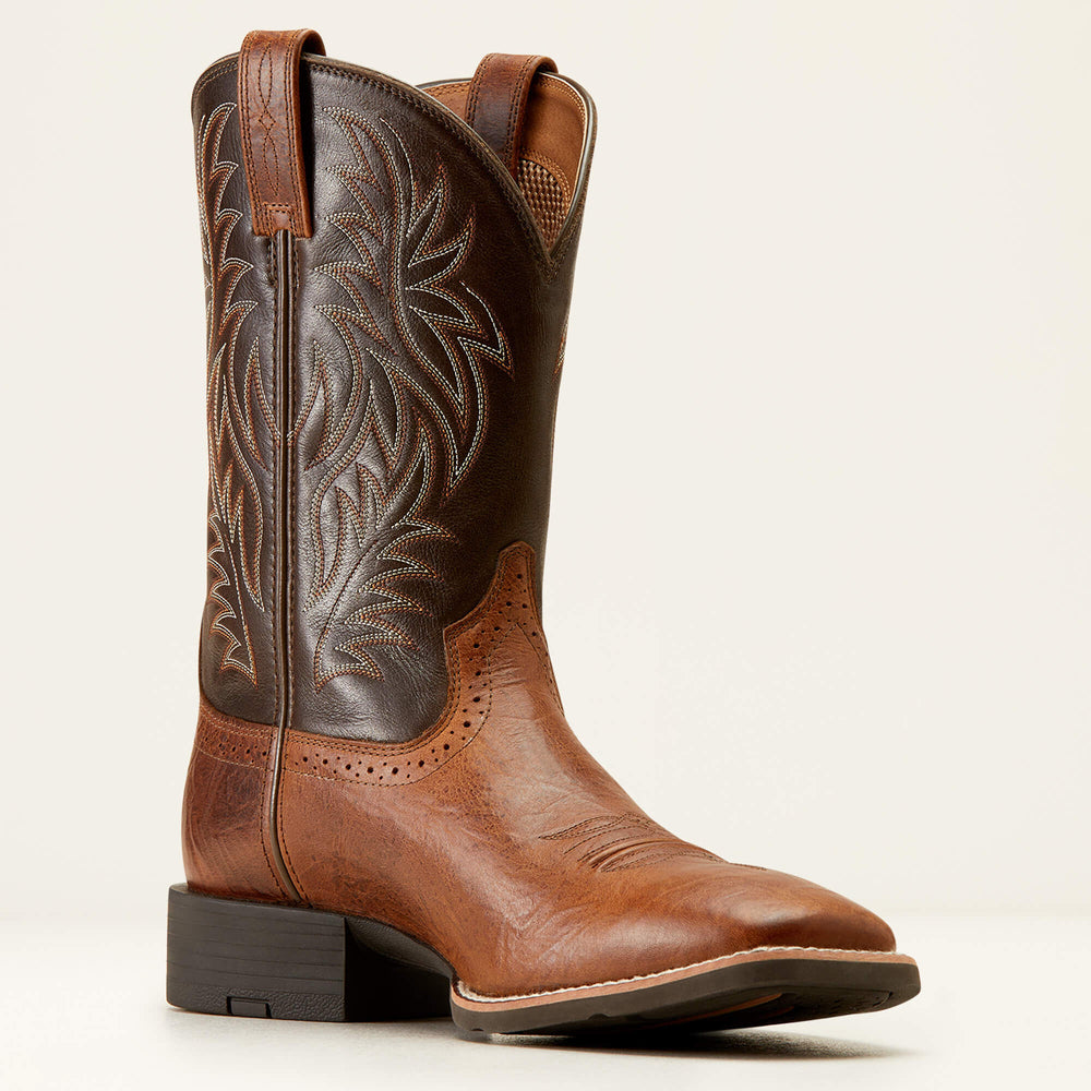 Sport Western Wide Square Toe Cowboy Boot-Ariat