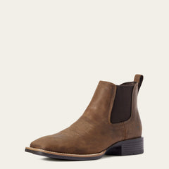Booker Chelsea Wide Square Toe Western Boot-Ariat