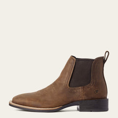 Booker Chelsea Wide Square Toe Western Boot-Ariat