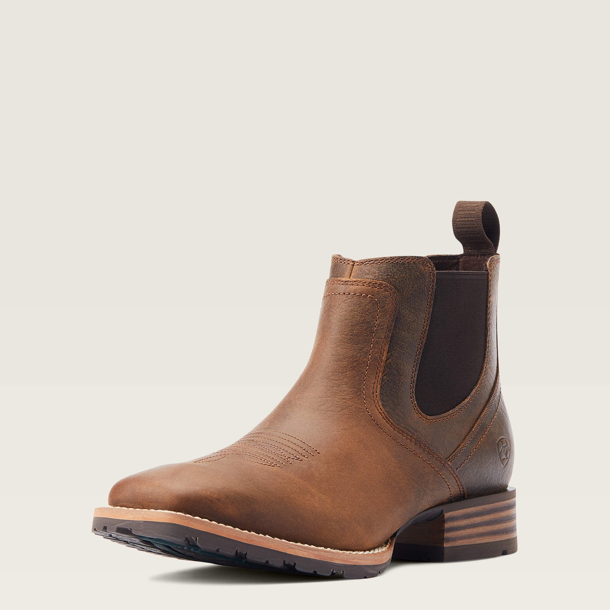 Hybrid Low Boy Wide Square Toe Chelsea Boot-Ariat