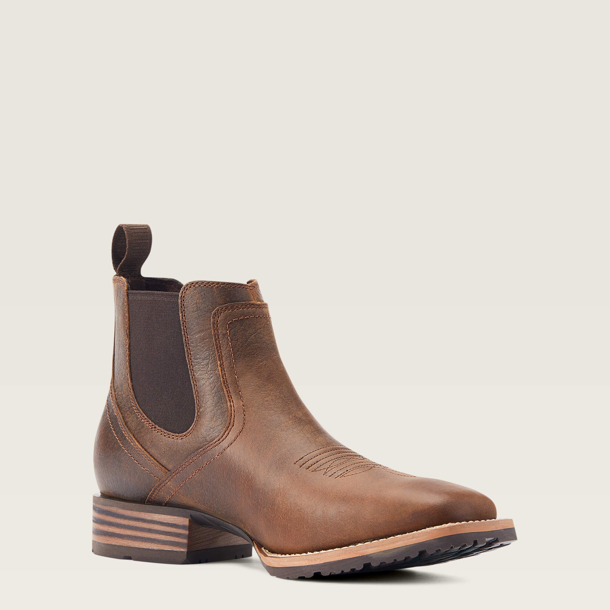 Hybrid Low Boy Wide Square Toe Chelsea Boot-Ariat