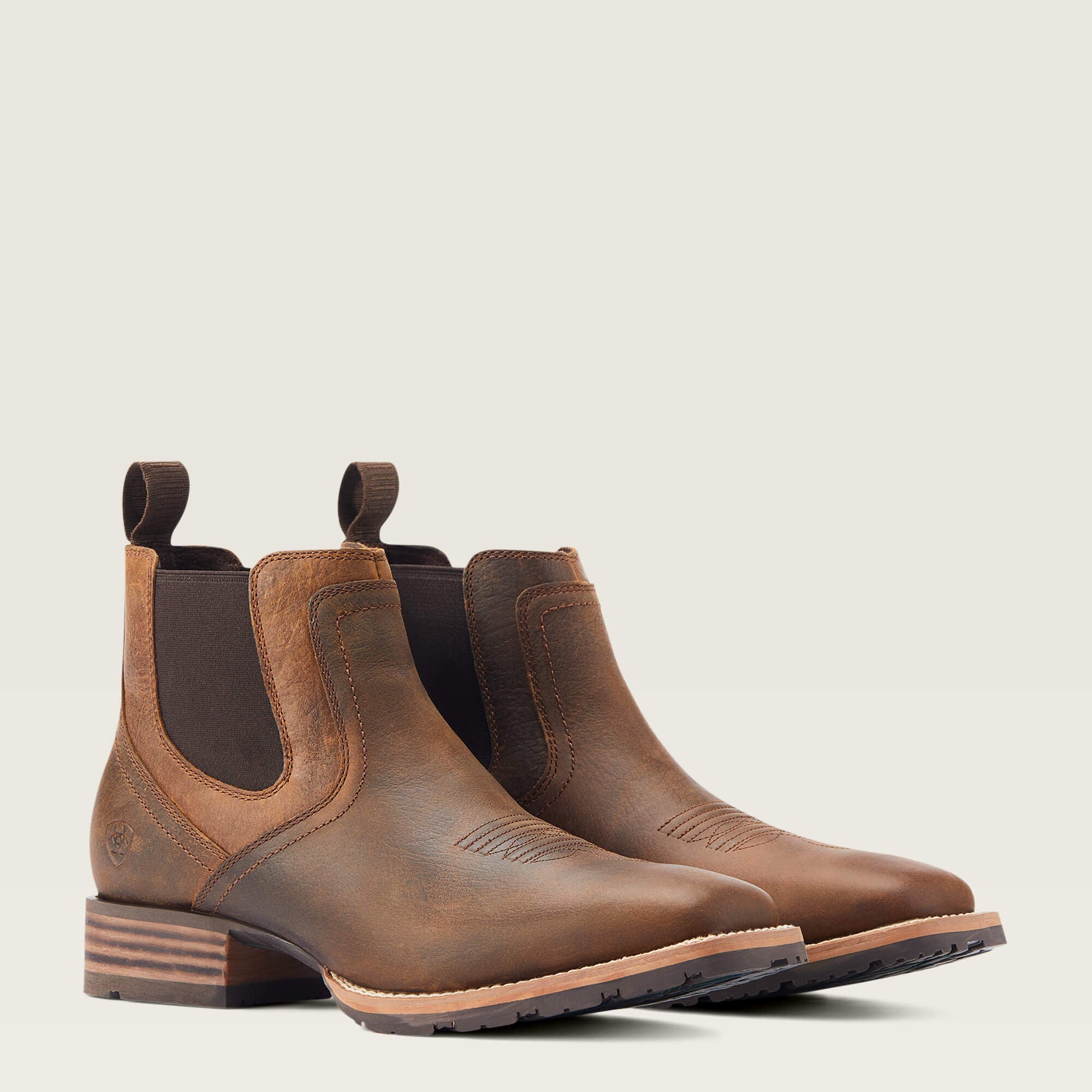 Hybrid Low Boy Wide Square Toe Chelsea Boot-Ariat