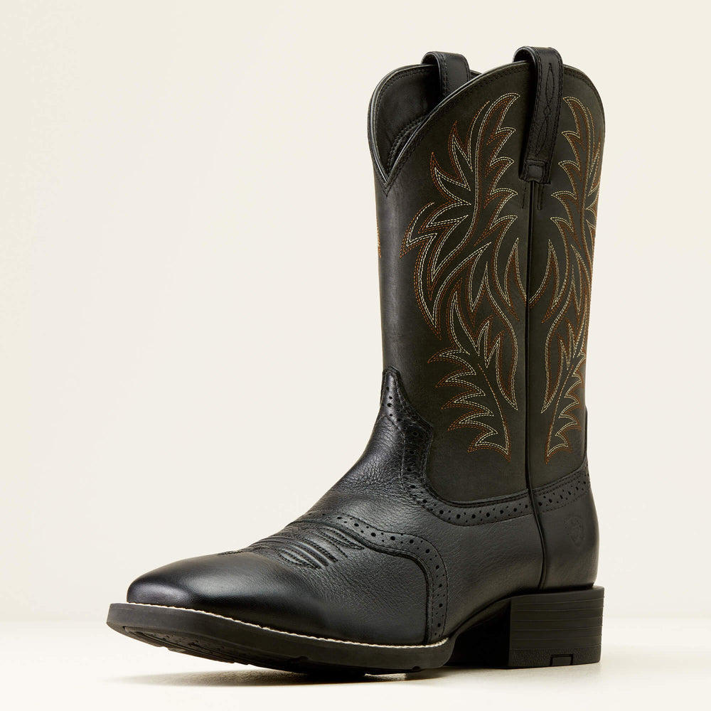 Sport Western Wide Square Toe Cowboy Boot-Ariat