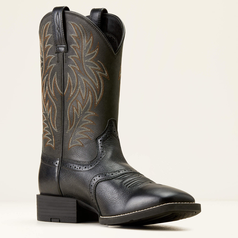 Sport Western Wide Square Toe Cowboy Boot-Ariat
