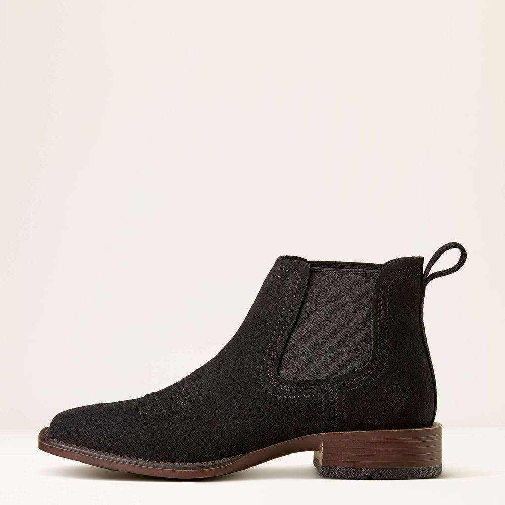 Booker Chelsea Wide Square Toe Western Boot-Ariat