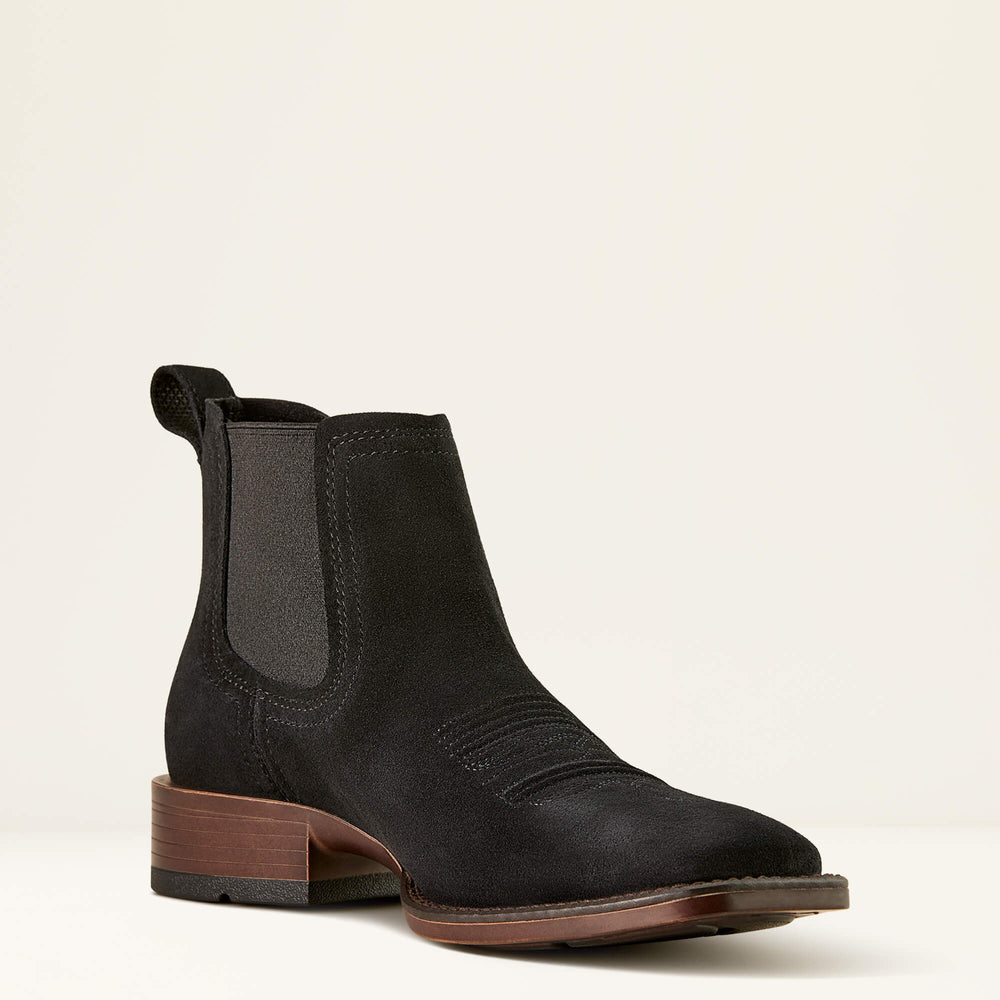 Booker Chelsea Wide Square Toe Western Boot-Ariat