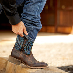 Sport Big Country Wide Square Toe Cowboy Boot-Ariat