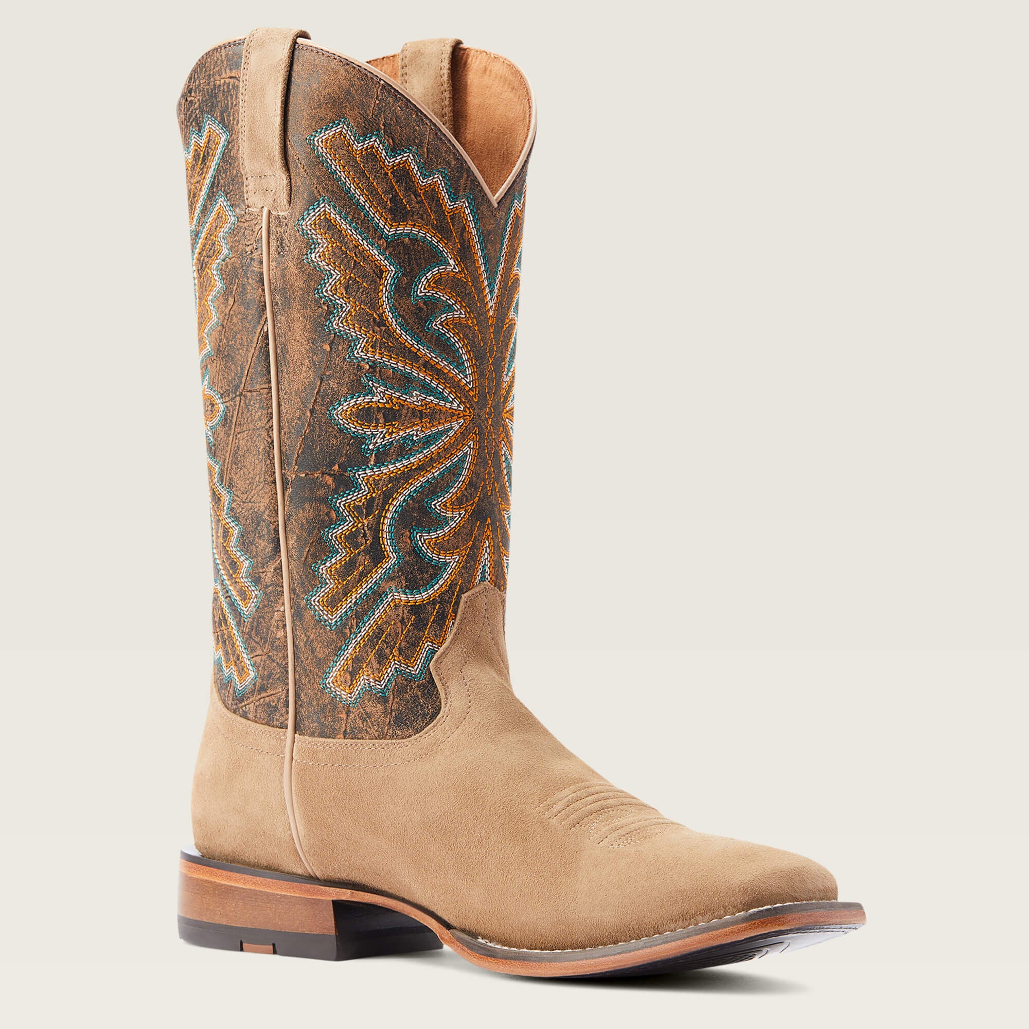Sting Wide Square Toe Cowboy Boot-Ariat