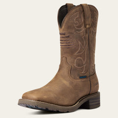 Hybrid Patriot Waterproof Western Boot-Ariat
