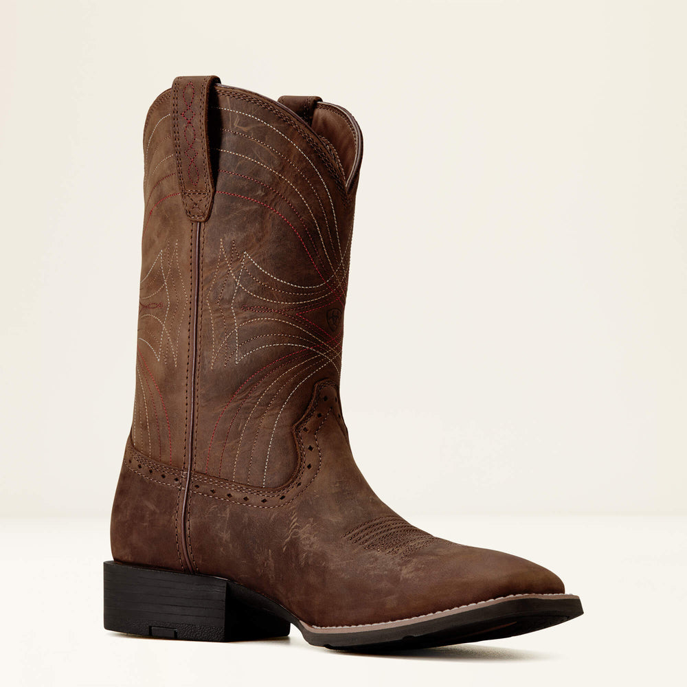 Sport Wide Square Toe Cowboy Boot-Ariat