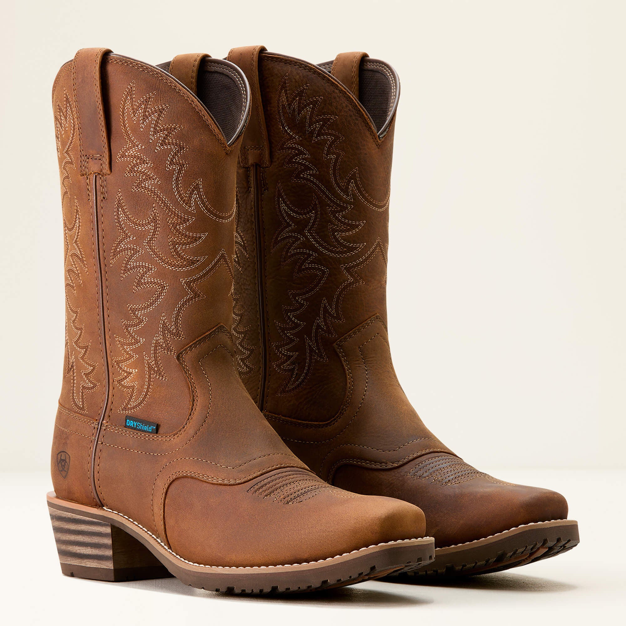 Hybrid Roughstock Square Toe Waterproof Cowboy Boot-Ariat