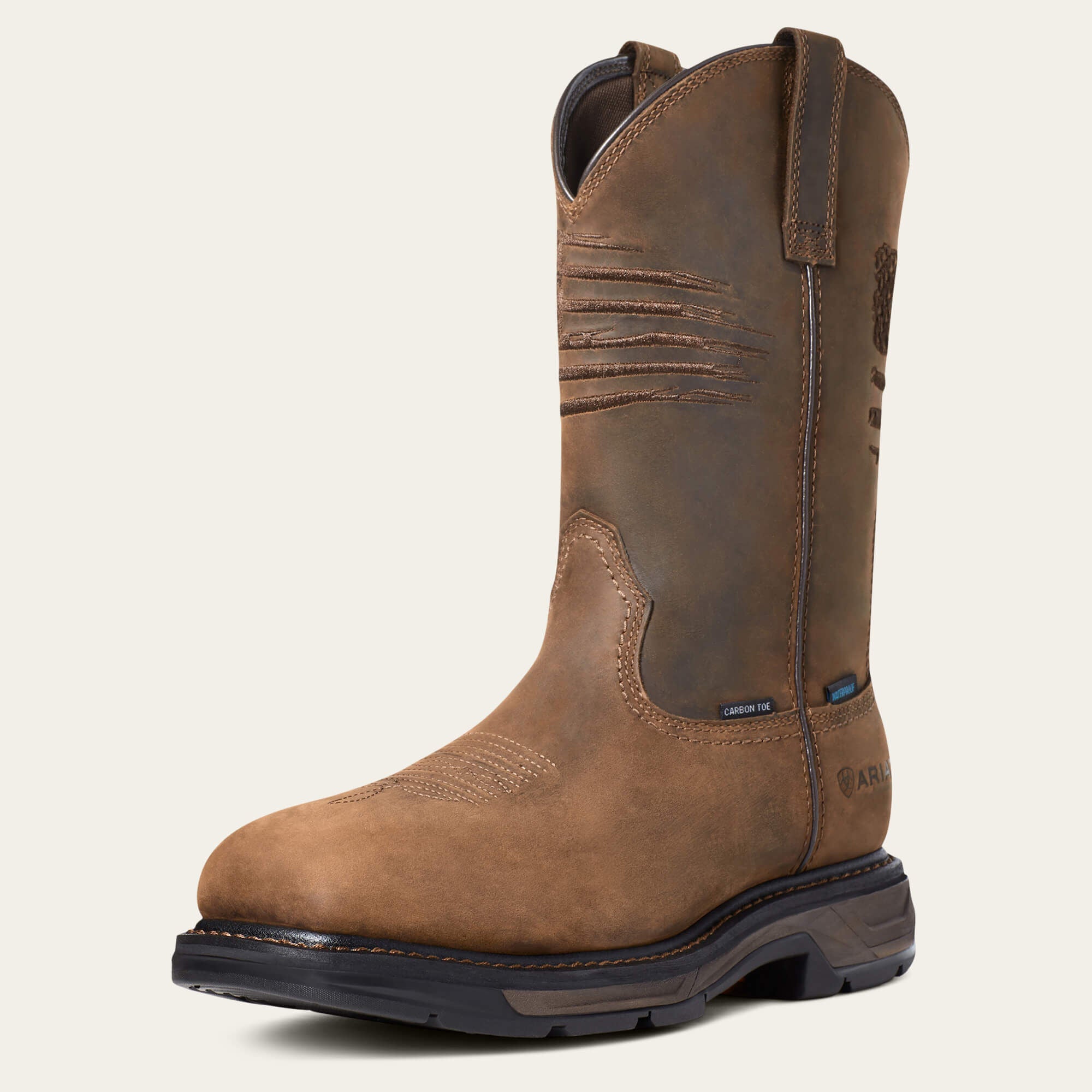 WorkHog XT Patriot Waterproof Carbon Toe Work Boot-Ariat