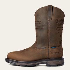 WorkHog XT Patriot Waterproof Carbon Toe Work Boot-Ariat