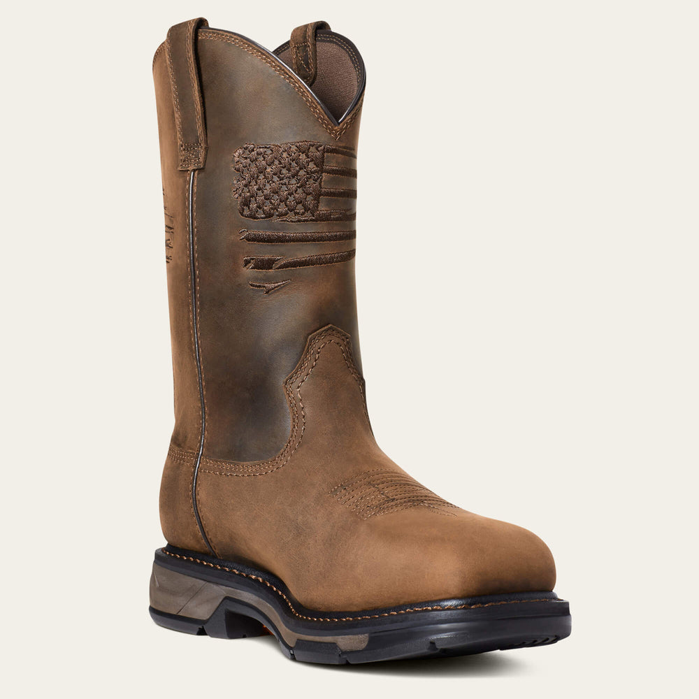 WorkHog XT Patriot Waterproof Carbon Toe Work Boot-Ariat