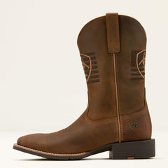 Sport Freedom Wide Square Toe Cowboy Boot-Ariat