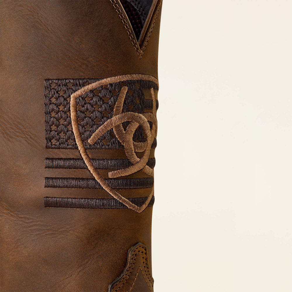 Sport Freedom Wide Square Toe Cowboy Boot-Ariat