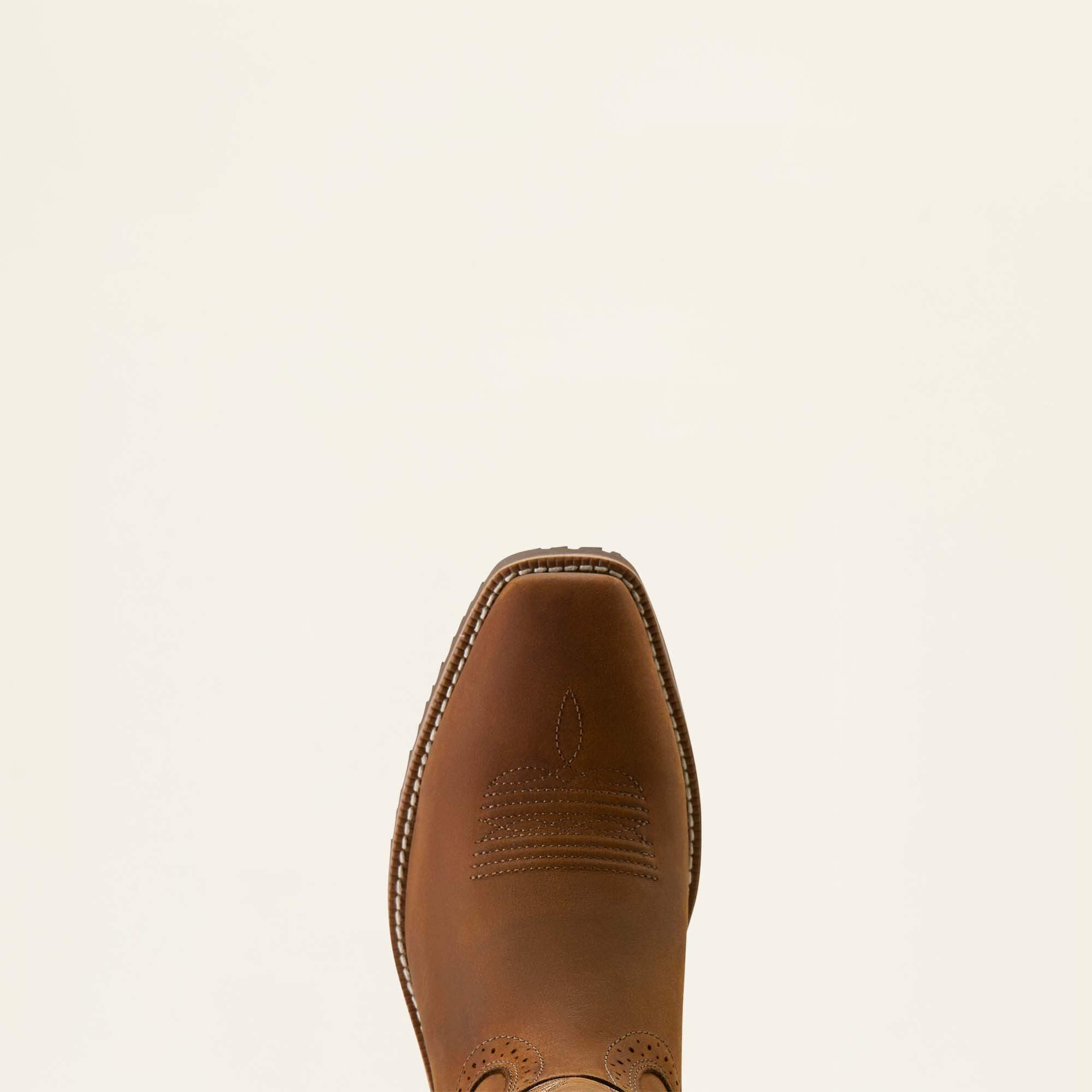 Hybrid Roughstock Square Toe Cowboy Boot-Ariat