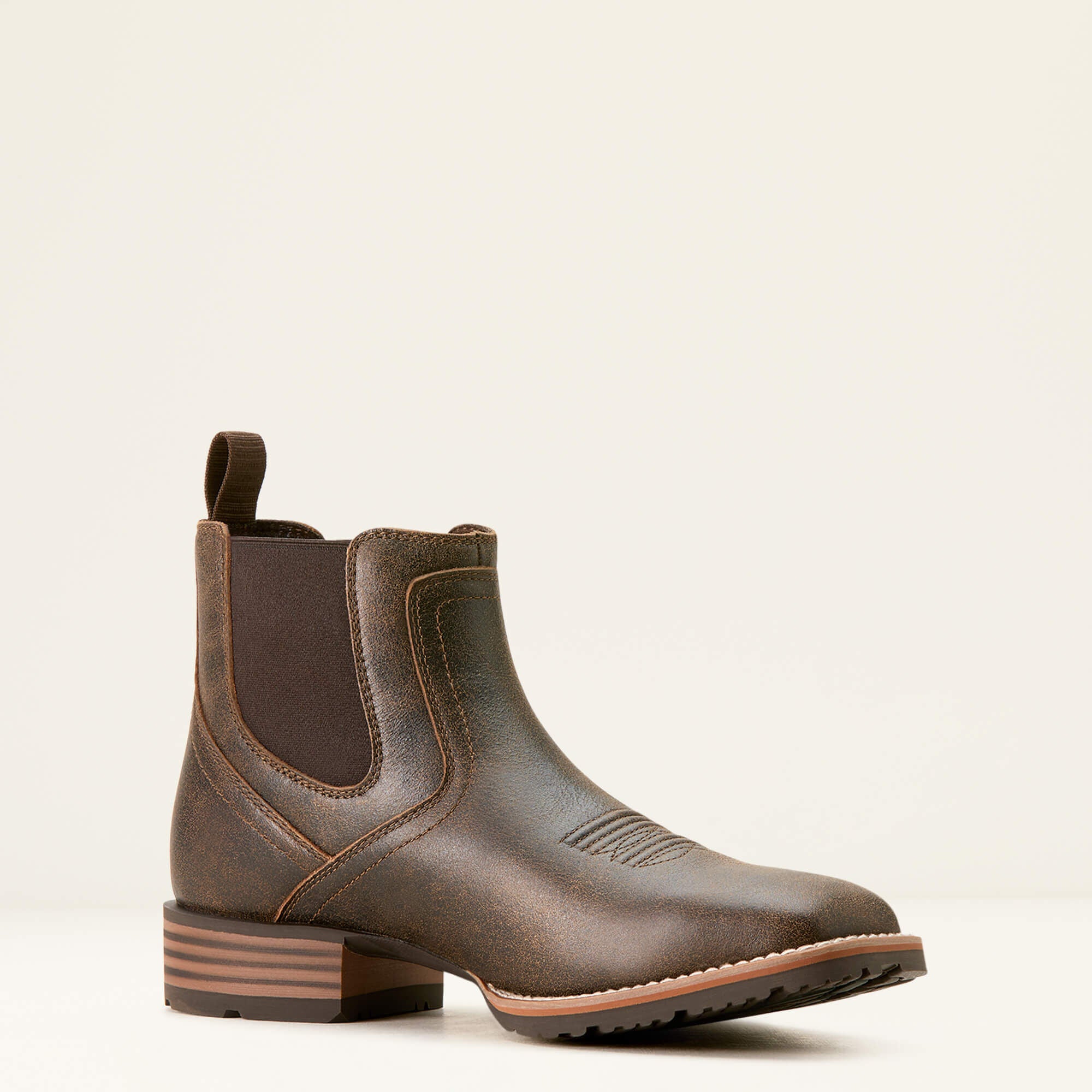 Hybrid Low Boy Wide Square Toe Chelsea Boot-Ariat