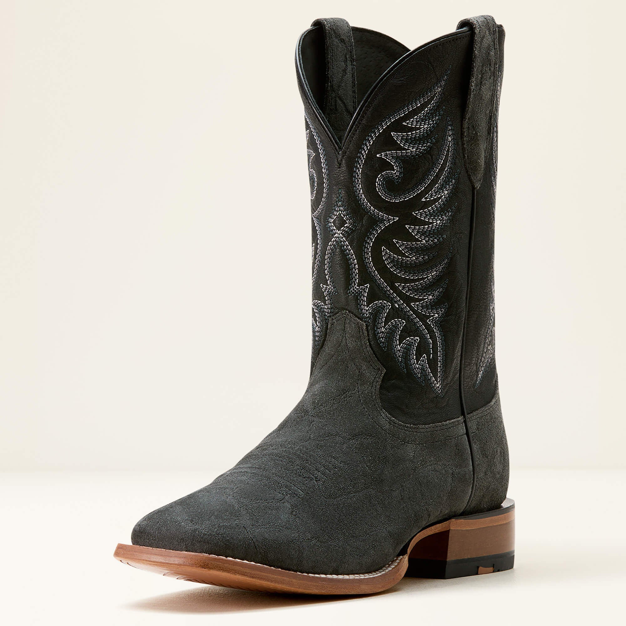 Wiley Wide Square Toe Cowboy Boot-Ariat