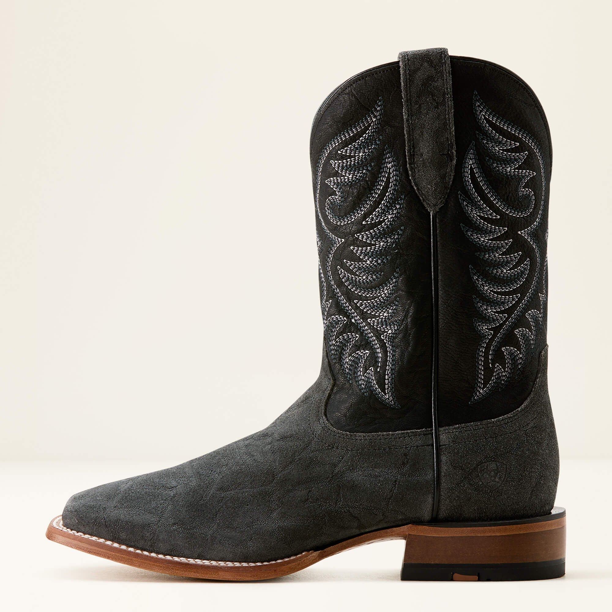 Wiley Wide Square Toe Cowboy Boot-Ariat