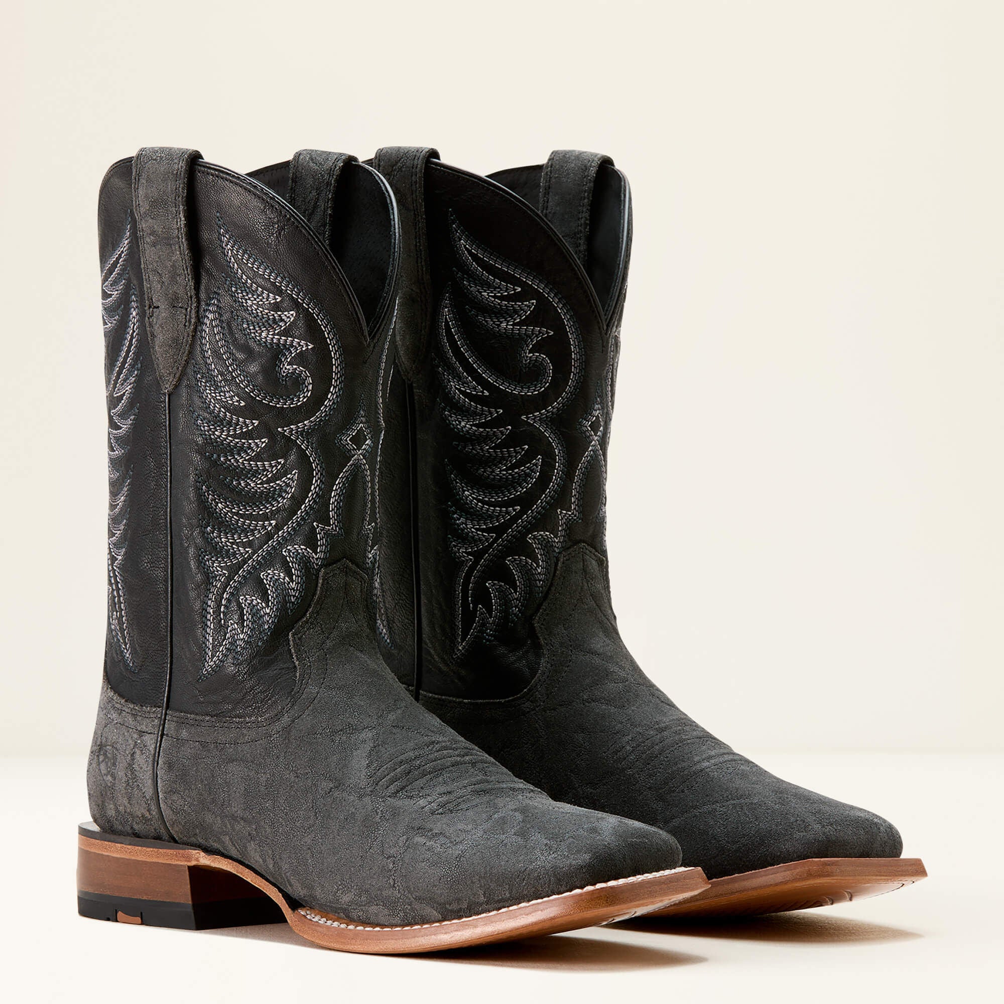 Wiley Wide Square Toe Cowboy Boot-Ariat