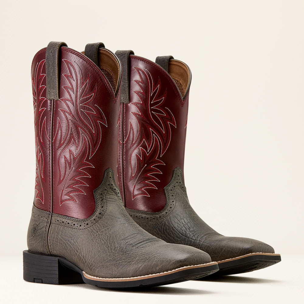 Sport Western Wide Square Toe Cowboy Boot-Ariat