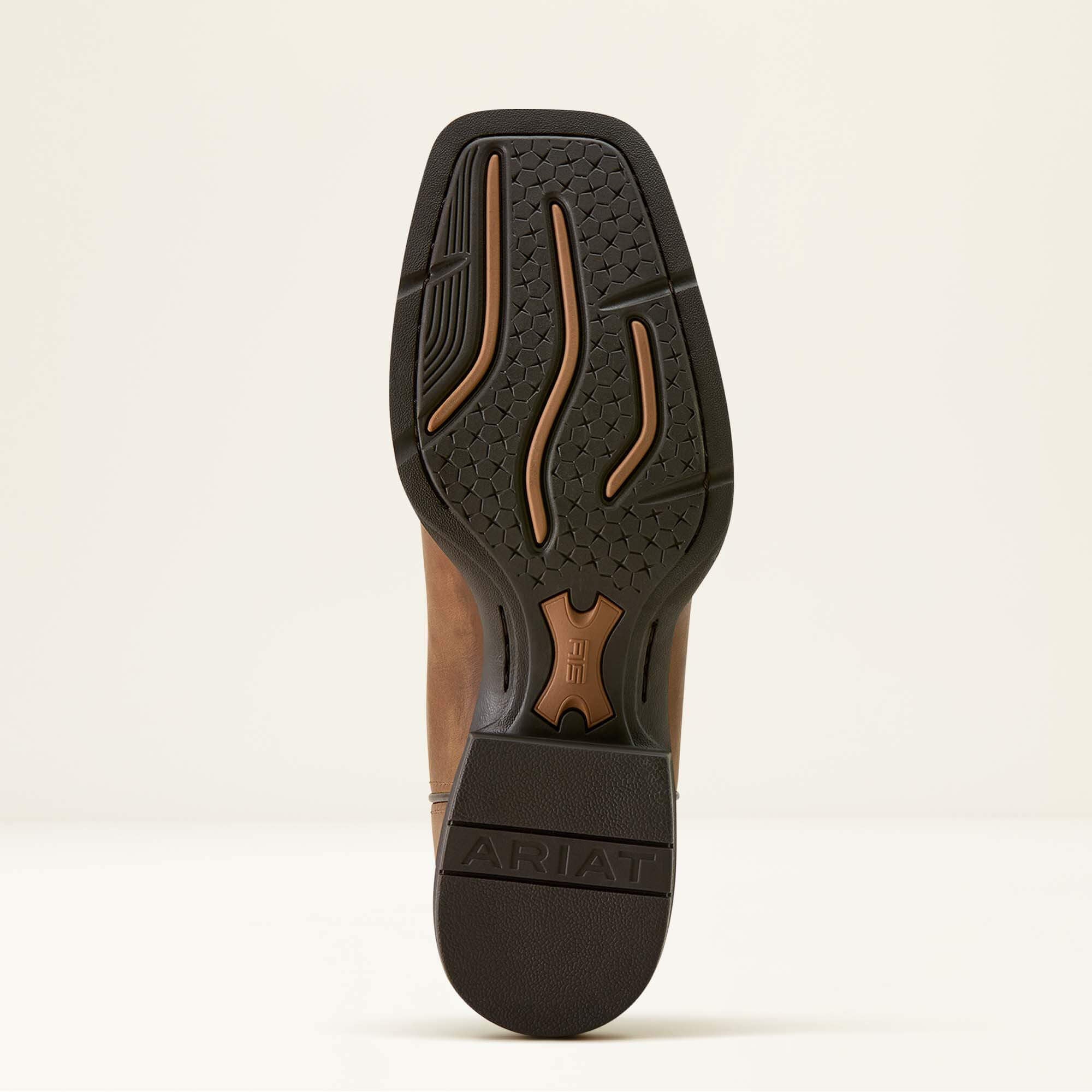 Sport Steer Skull Wide Square Toe Cowboy Boot-Ariat