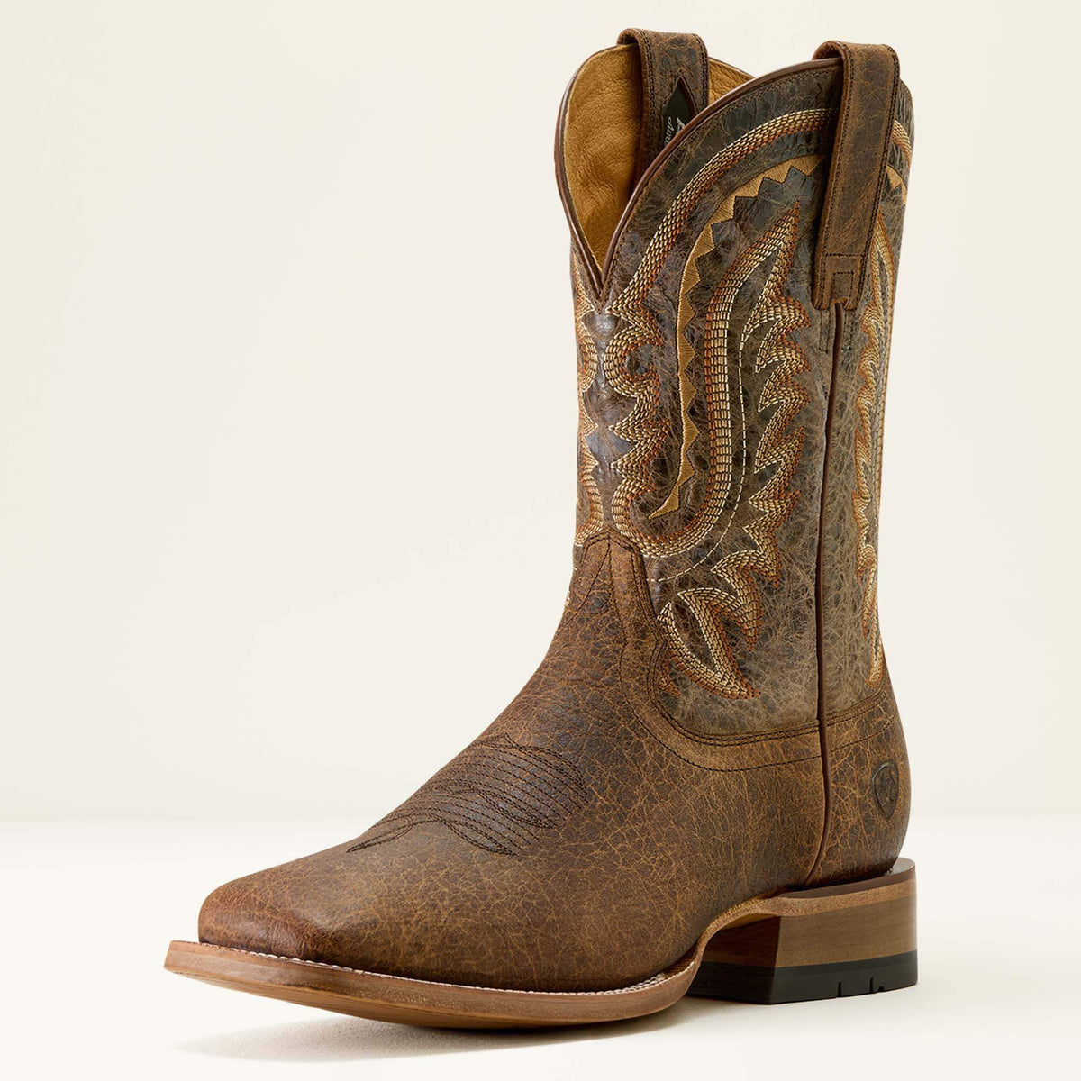 Rock Ridge Wide Square Toe Western Boot-Ariat
