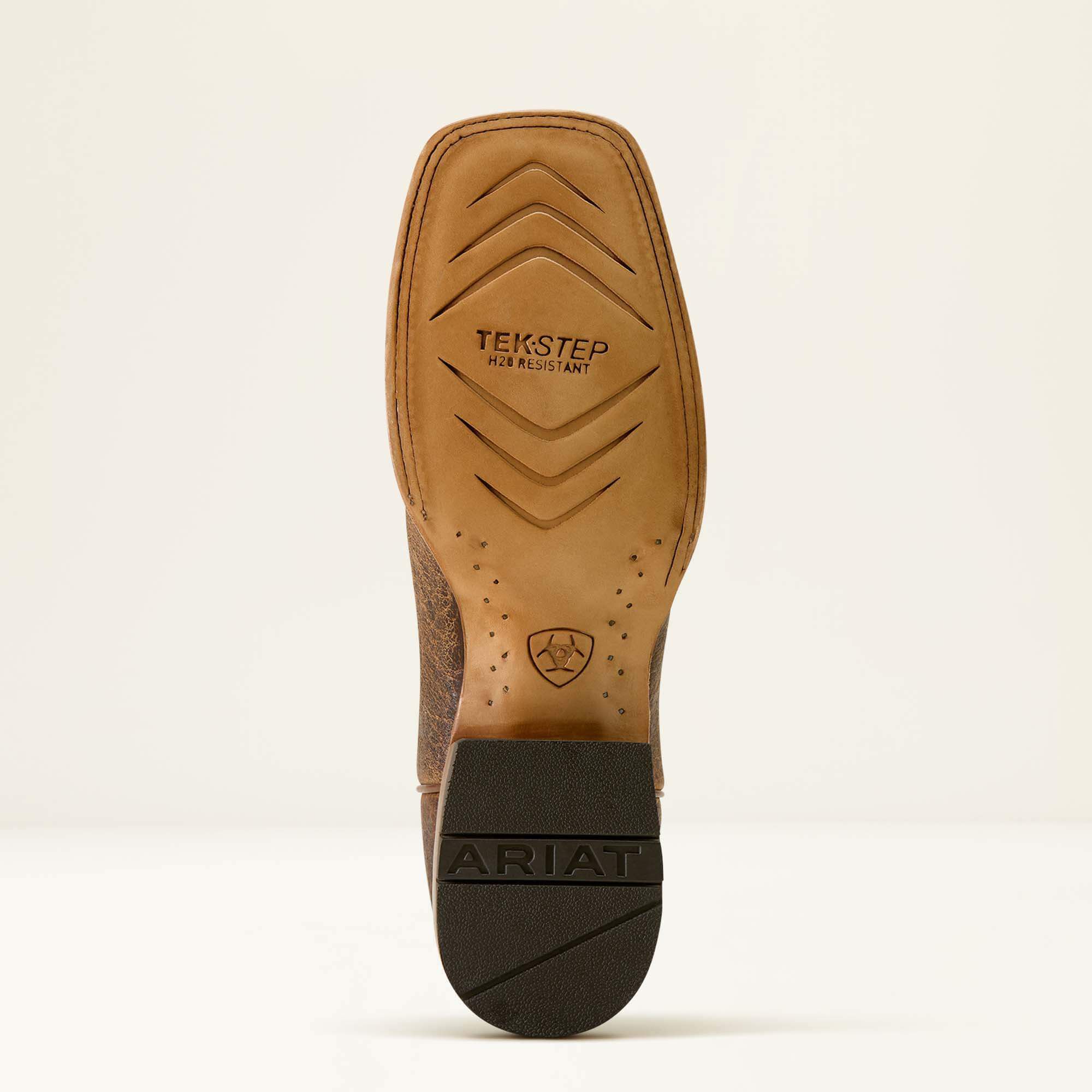 Rock Ridge Wide Square Toe Western Boot-Ariat