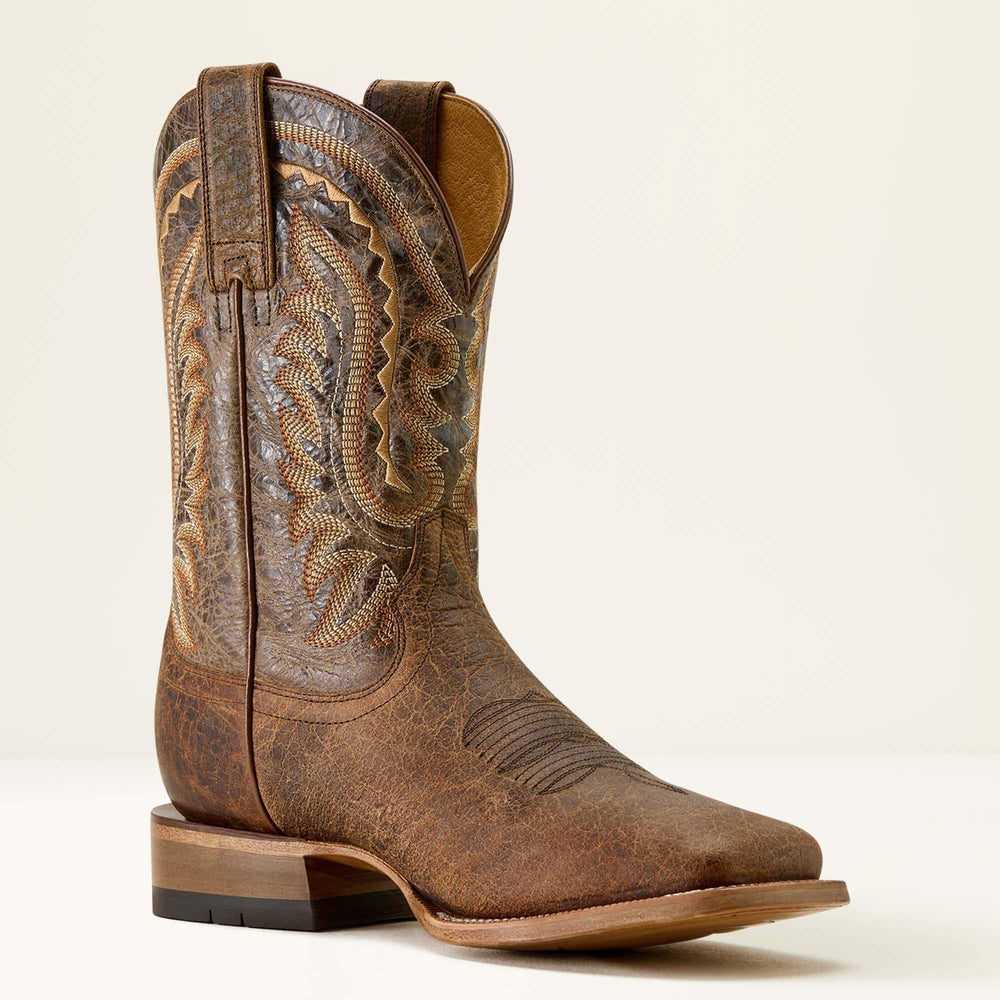 Rock Ridge Wide Square Toe Western Boot-Ariat