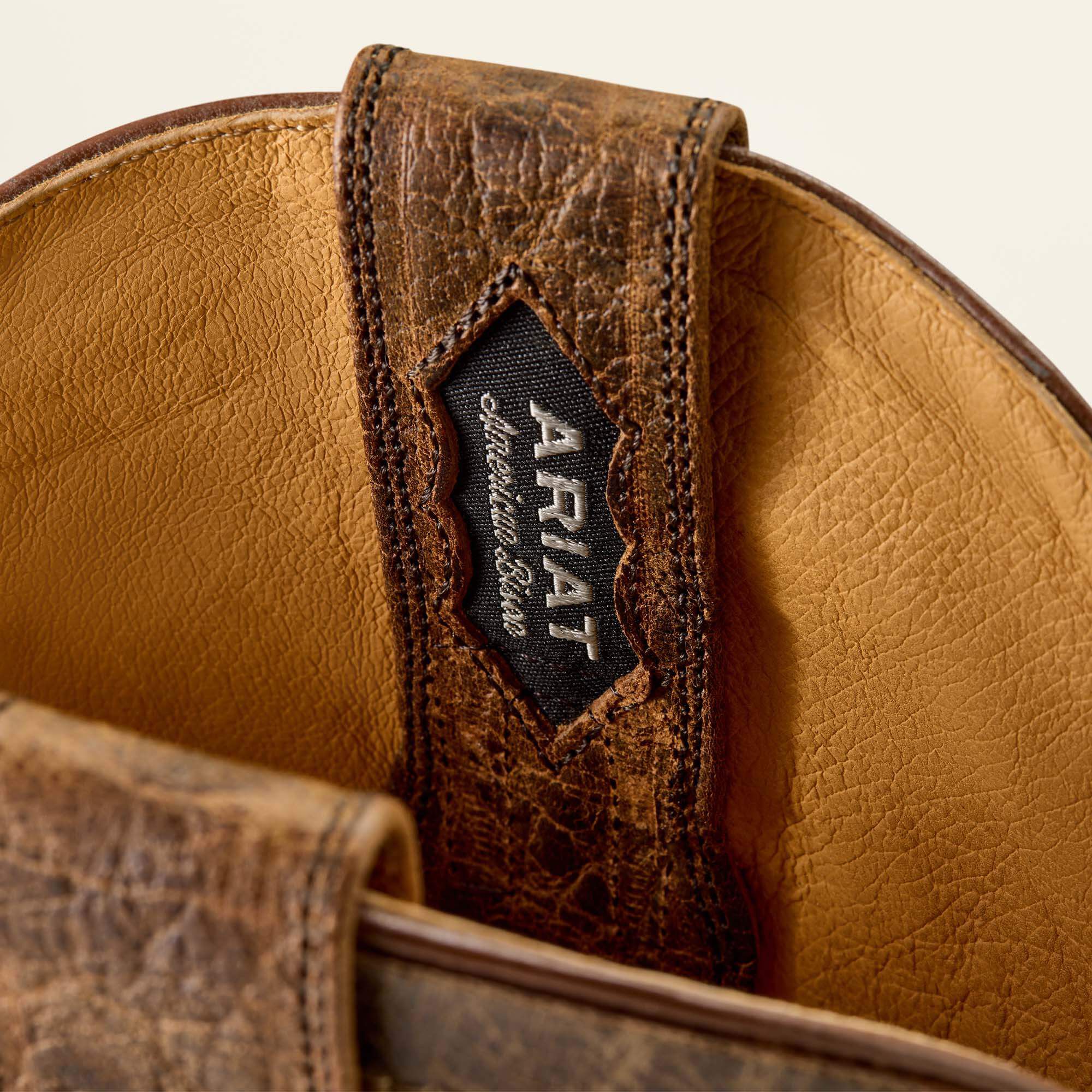 Rock Ridge Wide Square Toe Western Boot-Ariat