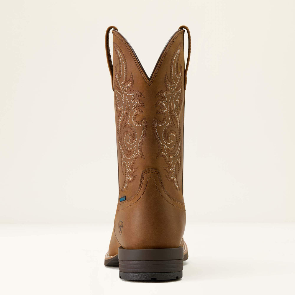 Hybrid Ranchway Waterproof Wide Square Toe Cowboy Boot-Ariat