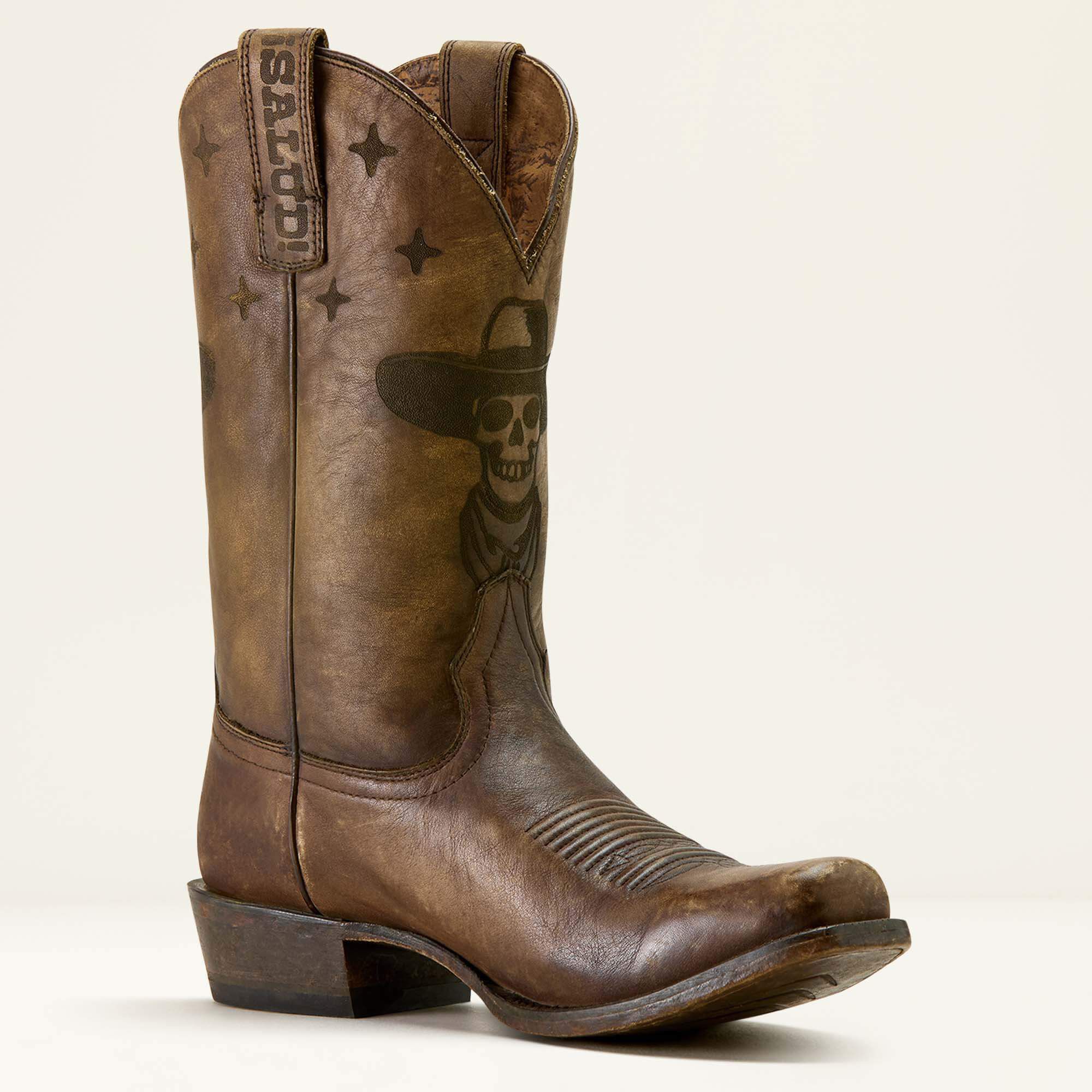 High Stepper Sendero Square Toe Western Boot-Ariat