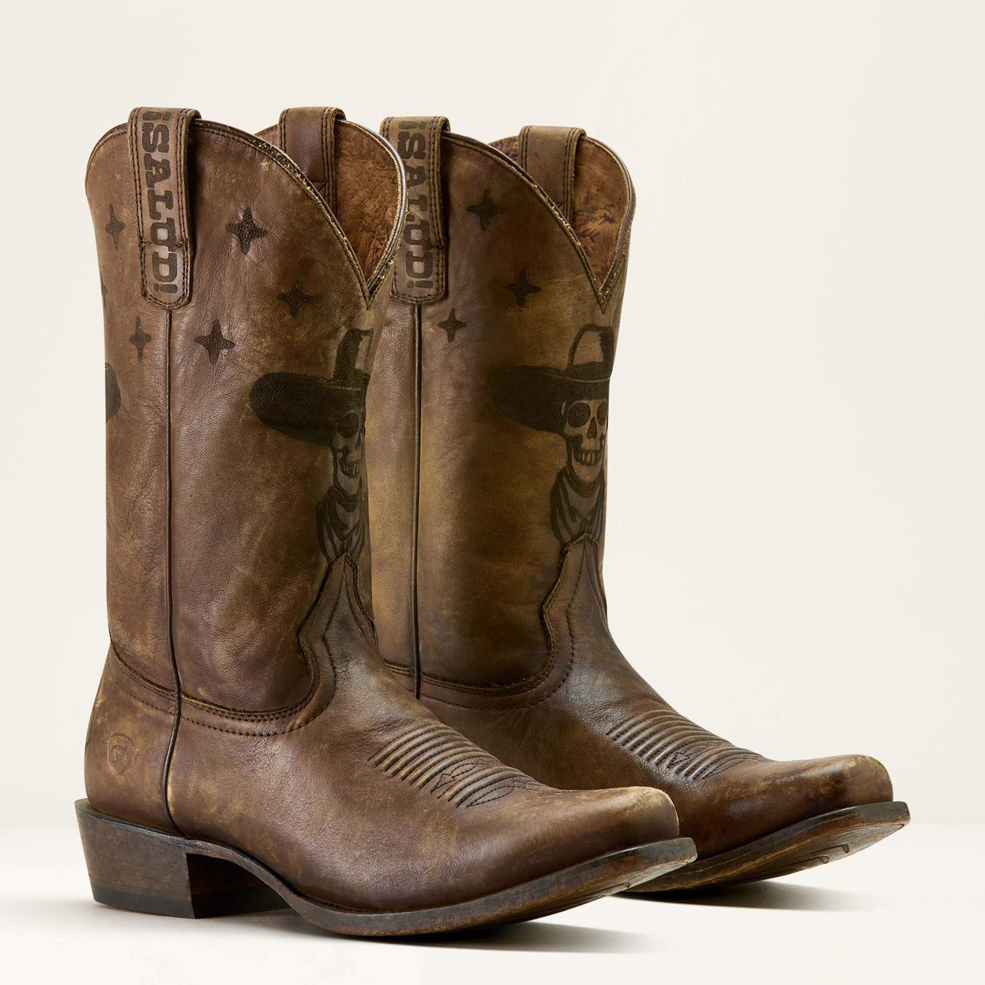 High Stepper Sendero Square Toe Western Boot-Ariat