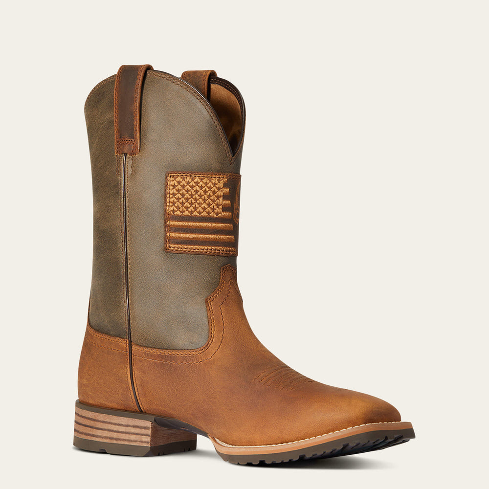 Hybrid Patriot Country Western Boot-Ariat