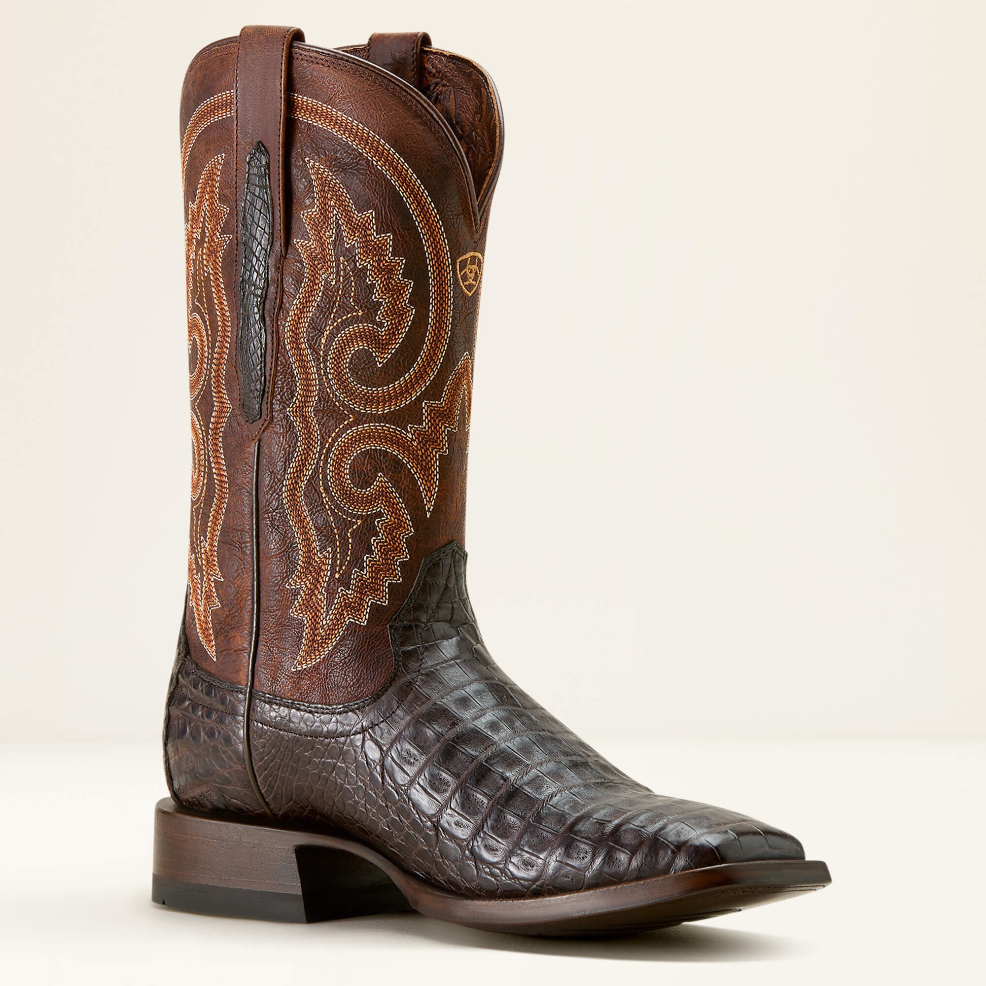 Classic Callen Wide Square Toe Western Boot-Ariat