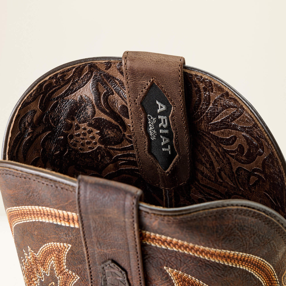 Classic Callen Wide Square Toe Western Boot-Ariat