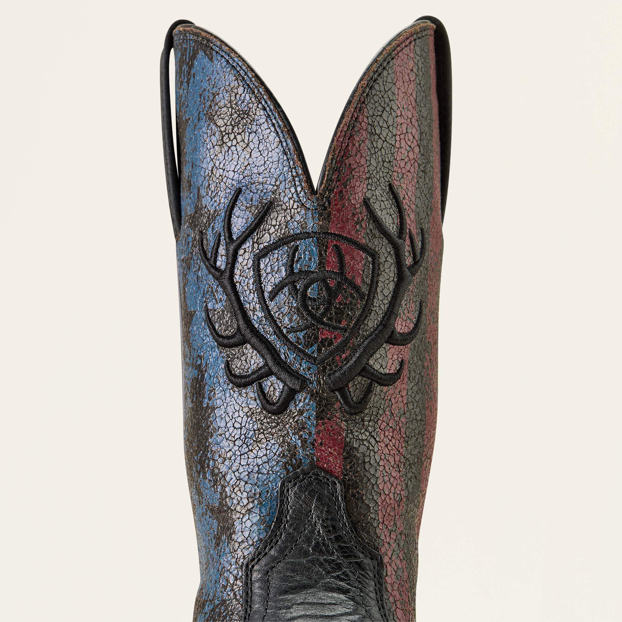 Sport Liberty Antler Wide Square Toe Cowboy Boot-Ariat