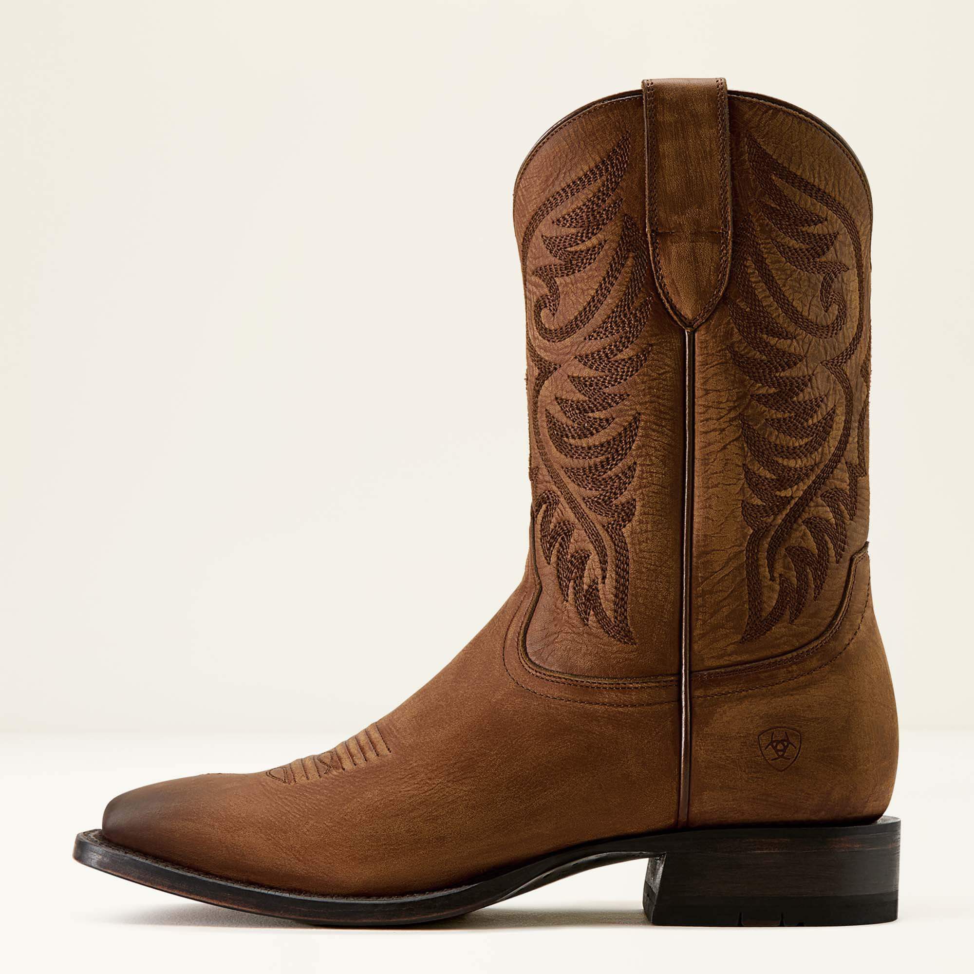 Wiley Wide Square Toe Cowboy Boot-Ariat